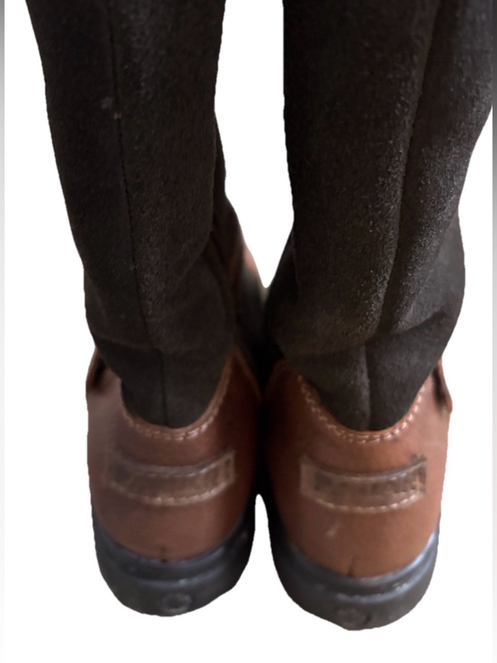 Pajar Canada Laverne Waterproof Shearling-Lined Winter Boots - Brown/Suede W 7.5 - Picture 10 of 10